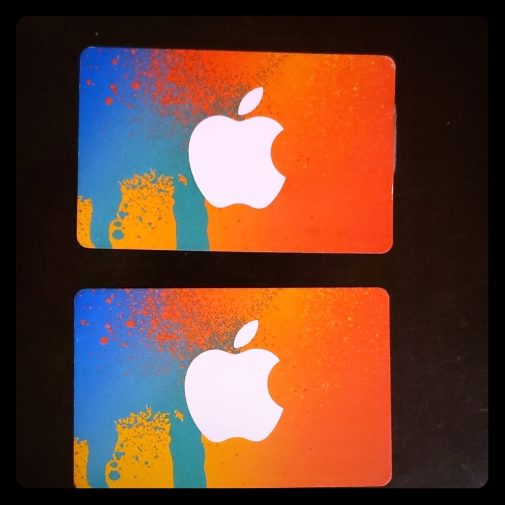 Apple itunes cards
